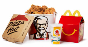 calories Hot Wings KFC