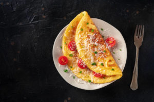 calories Omelette Fromage
