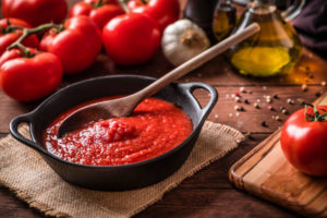 calories Sauce tomate